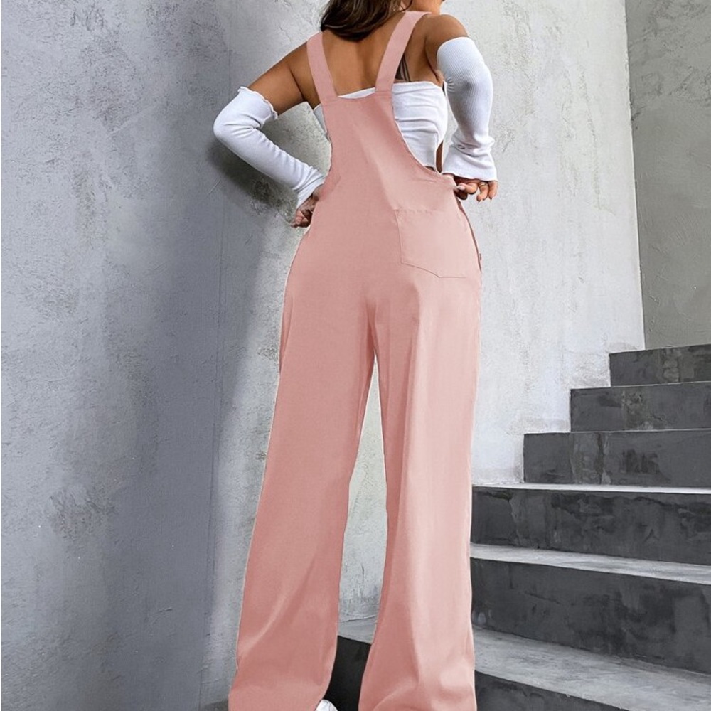 Pink Jumpsuit Overalls